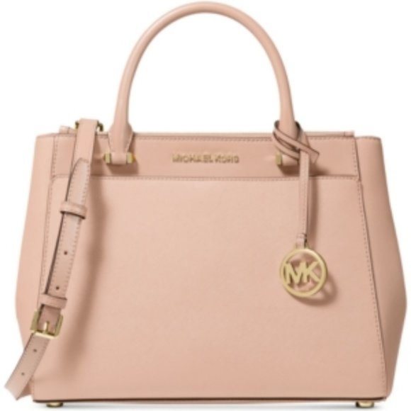 michael kors gibson leather satchel
